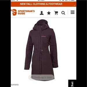 Long Wakefield opti-shell Merrell jacket